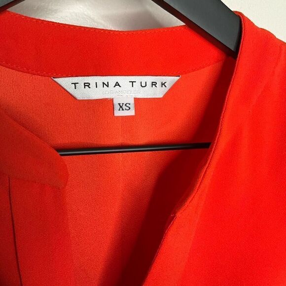 Trina Turk Front Pleat Tank - Picture 4 of 6